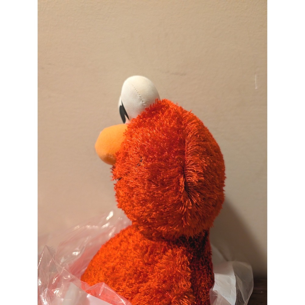 Vintage Y2K Fisher Price Sesame Street Muppets Elmo Plush 21" Stuffed Animal - Picture 8 of 8